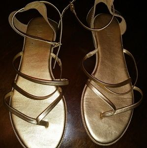 Gold Sandals